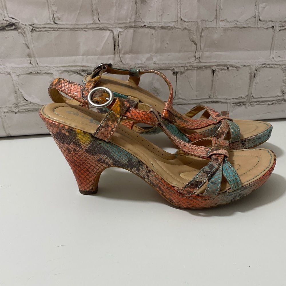Colorful Strappy Women's Sandals